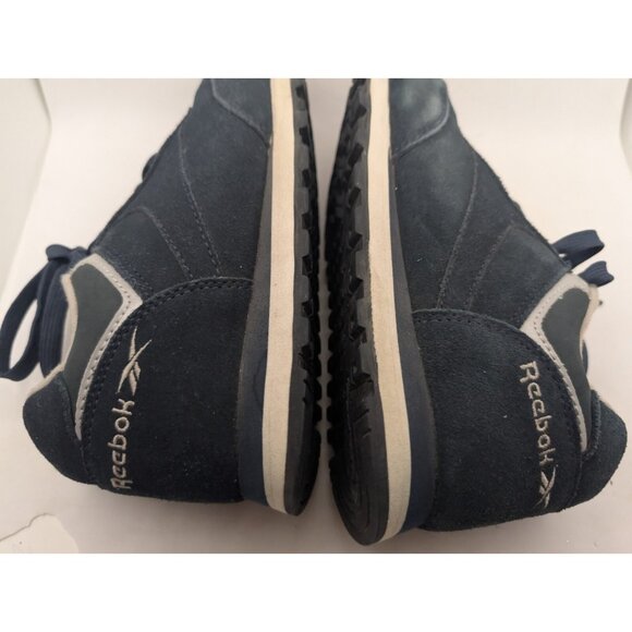 Reebok Athletic Safety Shoe Suede blue tone Women's Size 7.5 Mens 5.5 READ - Picture 12 of 16